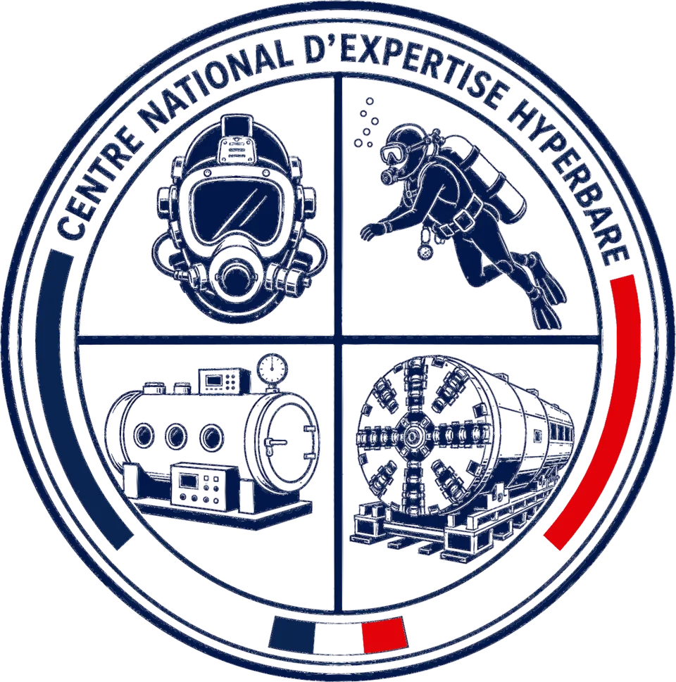 Logo du CNEH et ses quatre quarts.